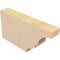 Ekena Millwork 2in. W x 6in. H x 12in. L Asheboro Woodgrain TimberThane Rafter Tail, Primed Tan RFTUR02X06X12ASHRCPR - alternate 4